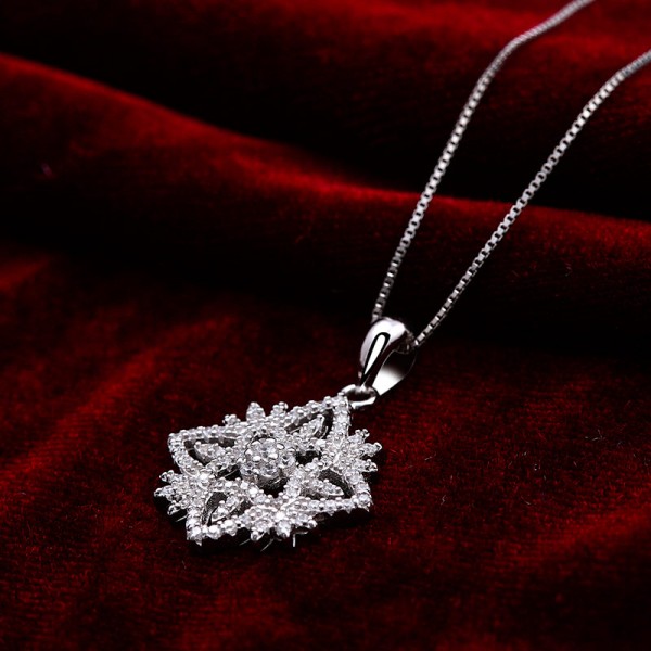 Mặt dây chuyền bạc Rowan Love 4
