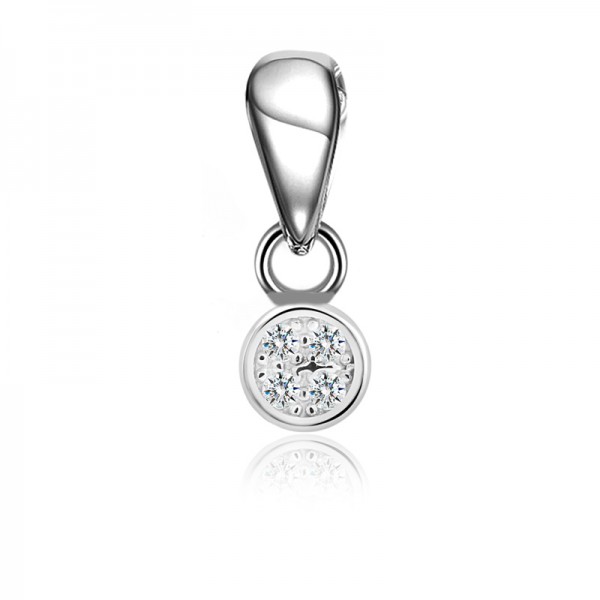Mặt dây chuyền bạc Shin Circle 1