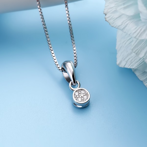 Mặt dây chuyền bạc Shin Circle 4