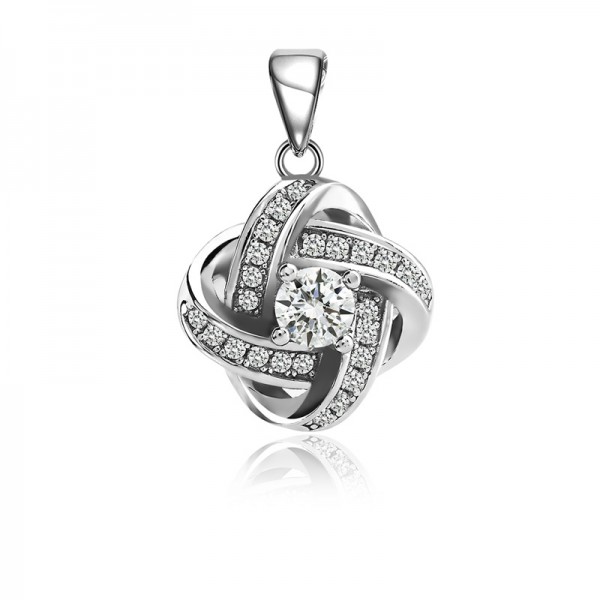 Mặt dây chuyền bạc Shining Love 1