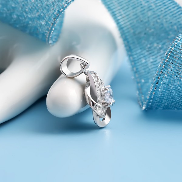 Mặt dây chuyền bạc Shining Love 3