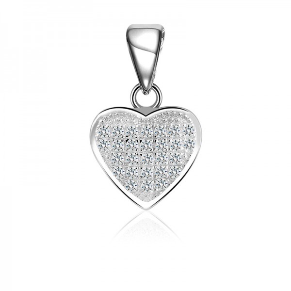Mặt dây chuyền bạc The Simple Heart 1