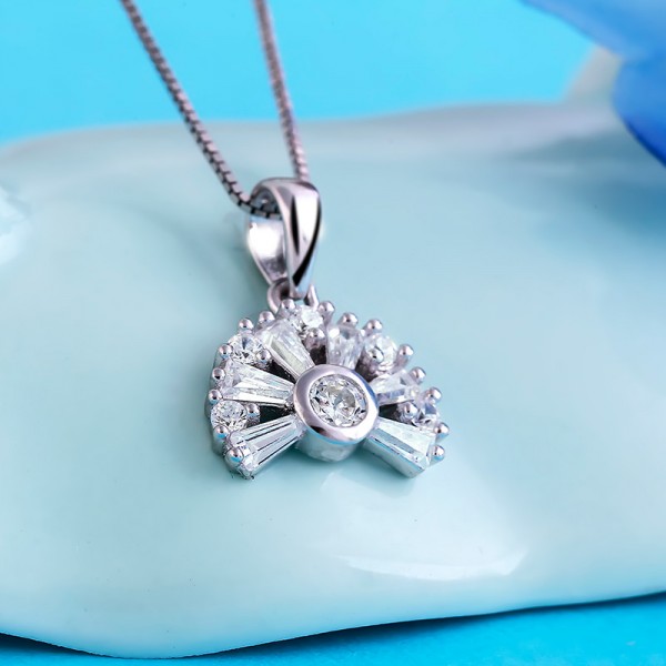 Mặt dây chuyền bạc Singed Love3