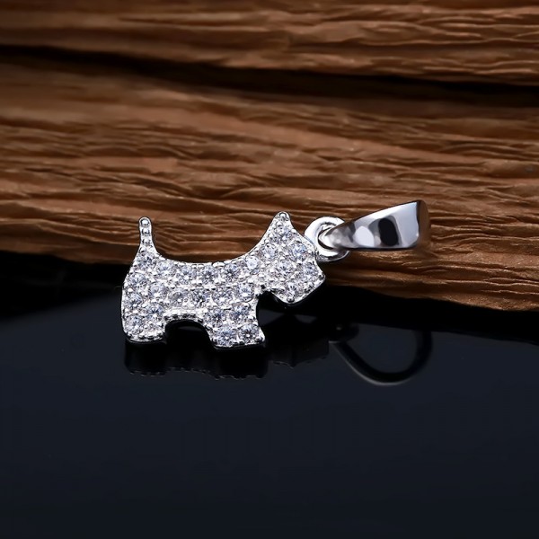 Mặt dây chuyền bạc The Dog 2
