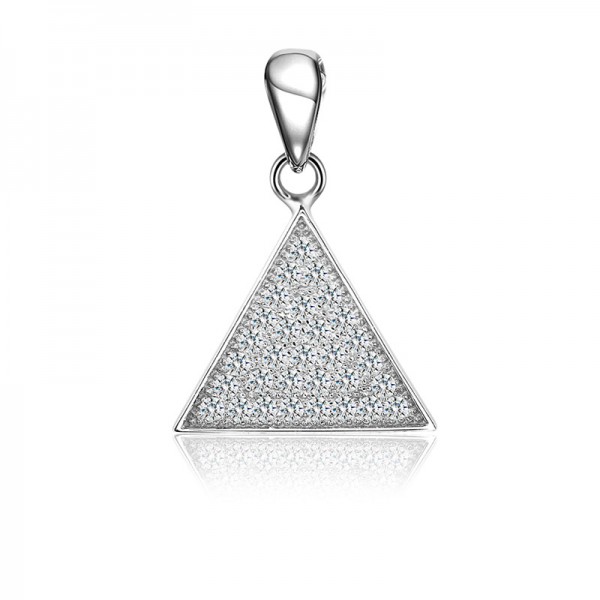 Mặt dây chuyền bạc The Triangle 1