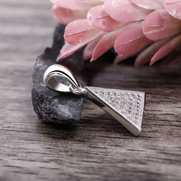 Mặt dây chuyền bạc The Triangle 2