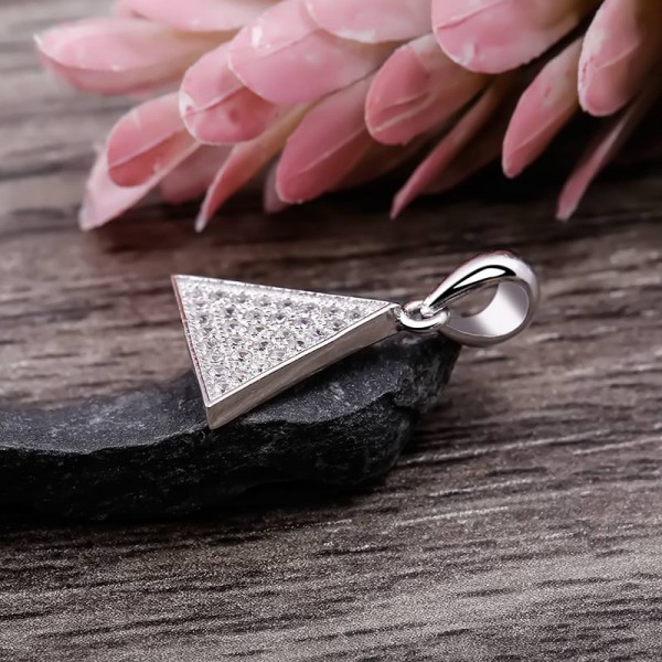 Mặt dây chuyền bạc The Triangle 4