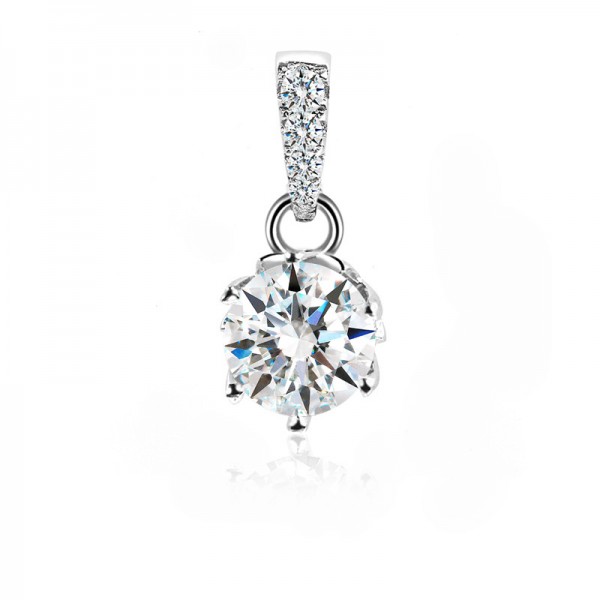 Mặt dây chuyền bạc Tiffany Love 1