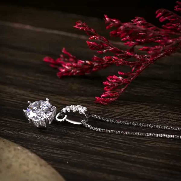 Mặt dây chuyền bạc Tiffany Love   3