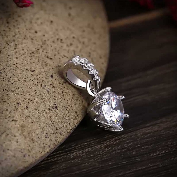 Mặt dây chuyền bạc Tiffany Love   2