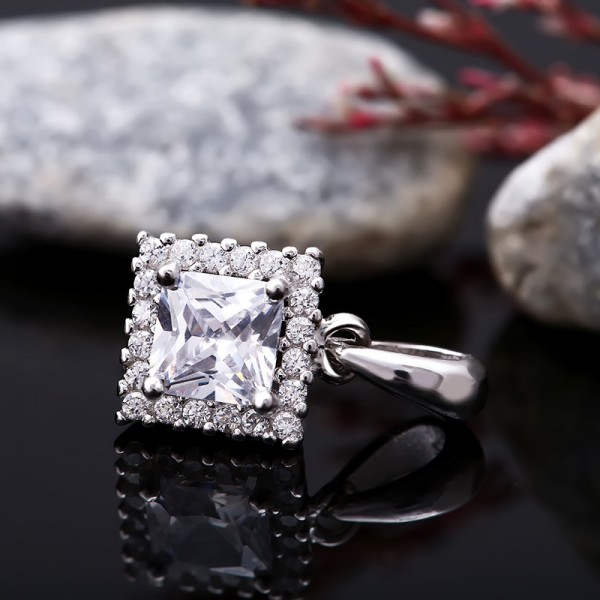 Mặt dây chuyền bạc Zohar Love 3