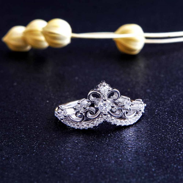  Nhẫn bạc Flower Crown2