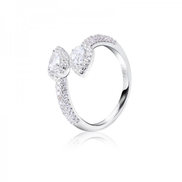 Nhẫn bạc Hiuga Love   1