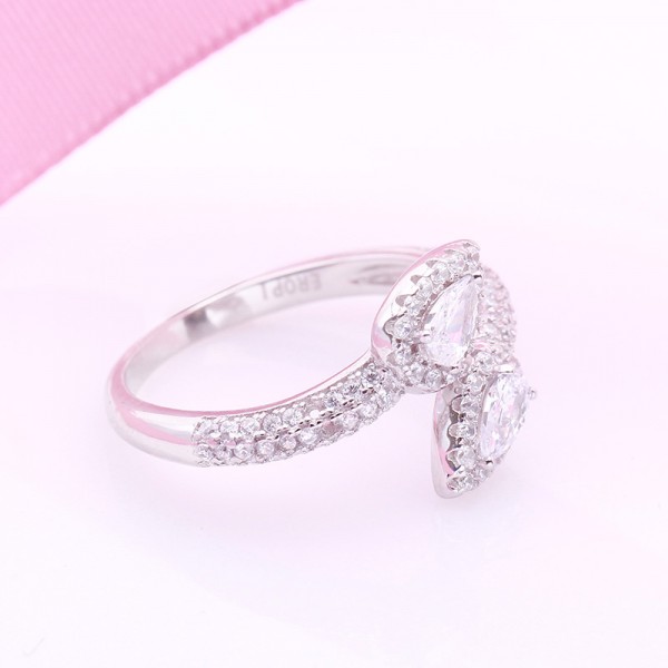 Nhẫn bạc Hiuga Love   2