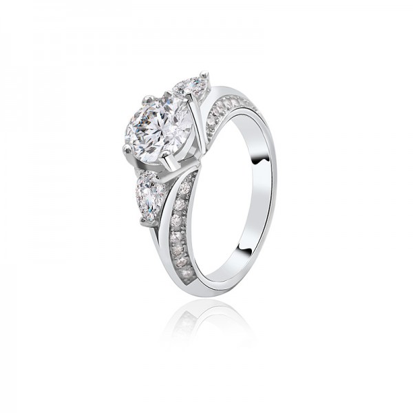 Nhẫn bạc Luxy Love 1