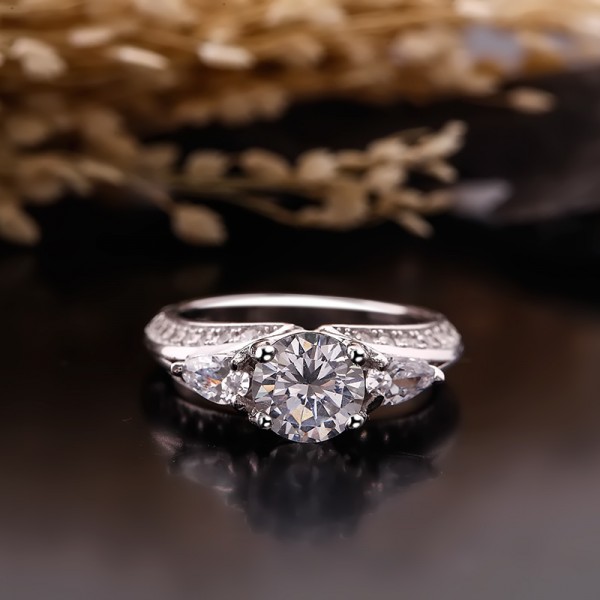 Nhẫn bạc Luxy Love 2