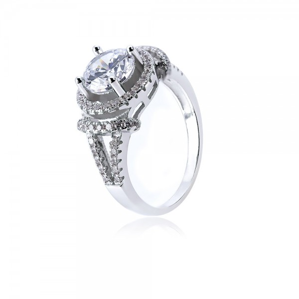 Nhẫn bạc Profound Love 1