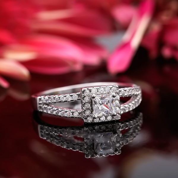 Nhẫn bạc Real Love 4