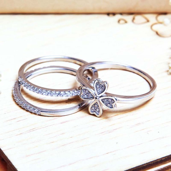 Nhẫn bạc Thekla Love  3