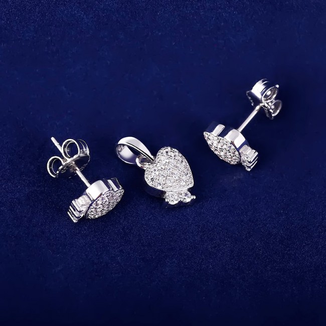 Bộ trang sức bạc Irelia Love2