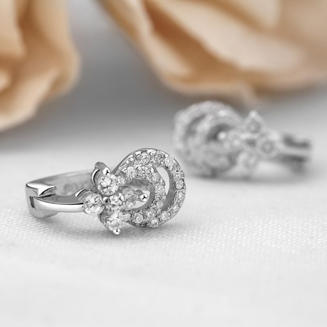 Bông tai bạc Pretty Girl 3