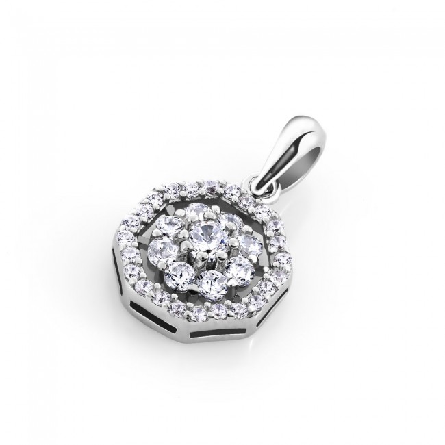 Mặt dây chuyền bạc Approximate Date Of Love3