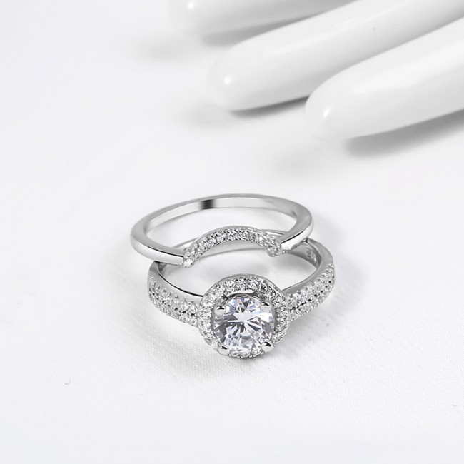 Nhẫn bạc Luxury Couple 3