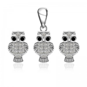 Bộ trang sức bạc Beauty Owl