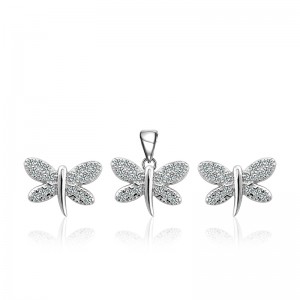 Bộ trang sức bạc Morgan Butterfly