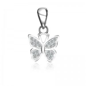 Mặt dây chuyền bạc Daniella Butterfly
