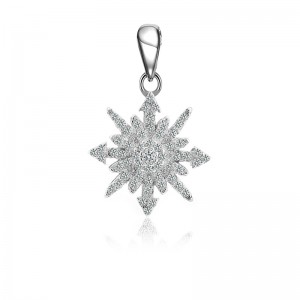 Mặt dây chuyền bạc Lovely Snowflake