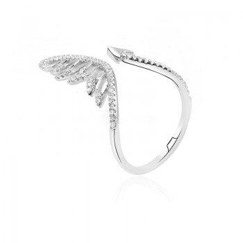 Nhẫn bạc Amber Love