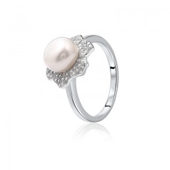 Nhẫn bạc Little Pearl 