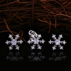 Bộ trang sức bạc Amazing Snowflake