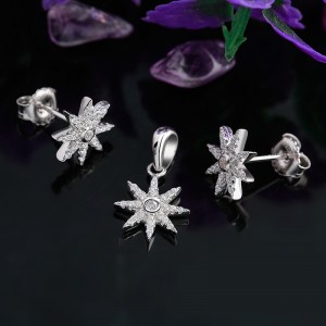 Bộ trang sức bạc Simi Flowers
