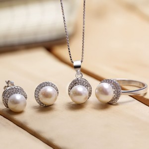 Bộ trang sức bạc The Special Pearl