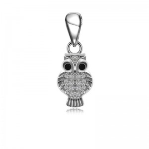 Mặt dây chuyền bạc Beauty Owl
