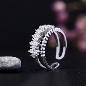 Nhẫn bạc Lani Flower