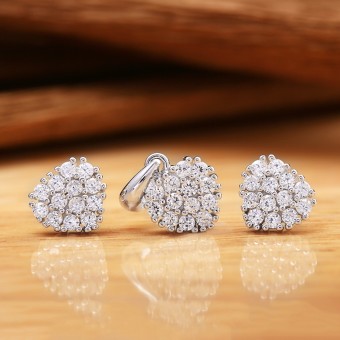  Bộ trang sức bạc Acerate    