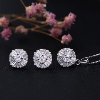  Bộ trang sức bạc Alva Like      