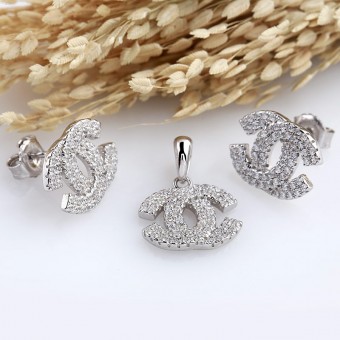 Bộ trang sức bạc Aly 
