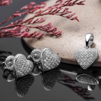 Bộ trang sức bạc Amphitrite