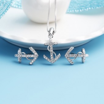 Bộ trang sức bạc Anchor