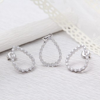  Bộ trang sức bạc Bard Love    