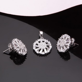 Bộ trang sức bạc Beauty Wheel