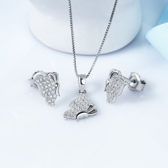 Bộ trang sức bạc Blooming Love  