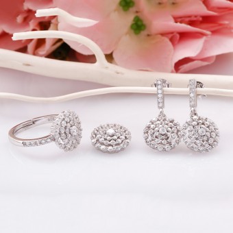 Bộ trang sức bạc Broken Downe    