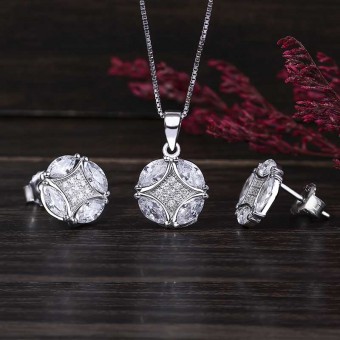 Bộ trang sức bạc Candy Love