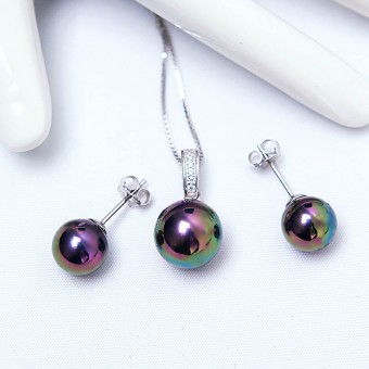 Bộ trang sức bạc Colour Of Pearl