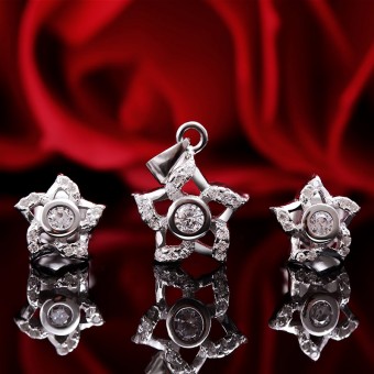 Bộ trang sức bạc Donna Like      